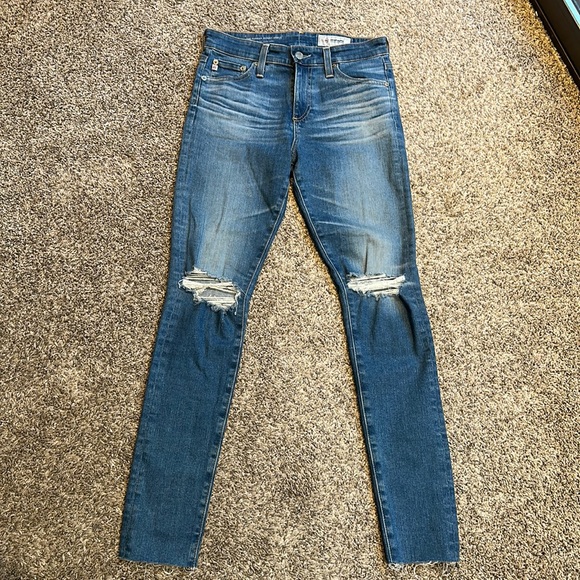 AG-ED Denim The Farrah Skinny Ankle Women’s Jeans Size 25 - Picture 1 of 10